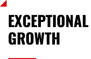 EXCELLENT GROWTH